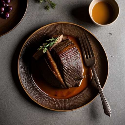 Venison Roast Burgundy recipe image