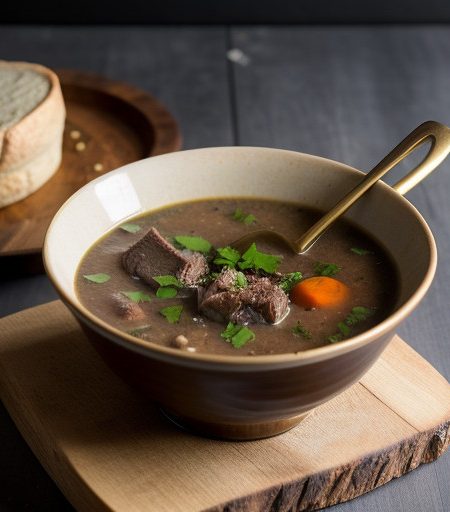 Venison Soup - Sl 10/82 recipe image