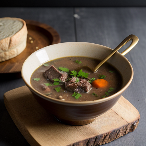 Venison Soup - Sl 10/82 recipe image