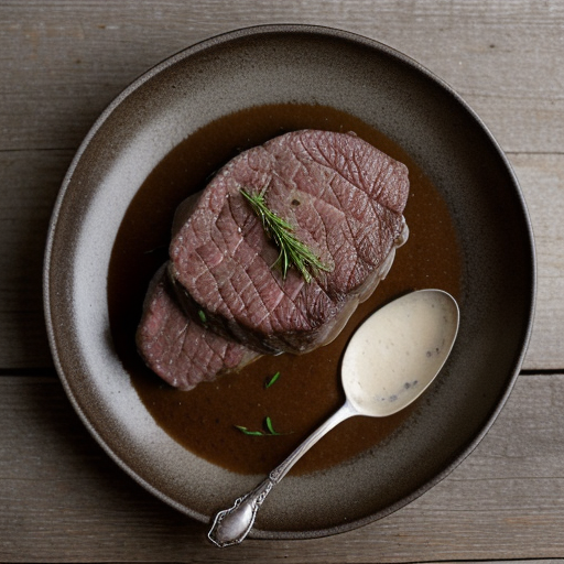 Venison Steaks With Mushroom Game Sauce recipe image