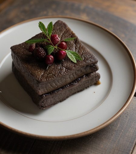 Venison With Frumenty(british recipe image