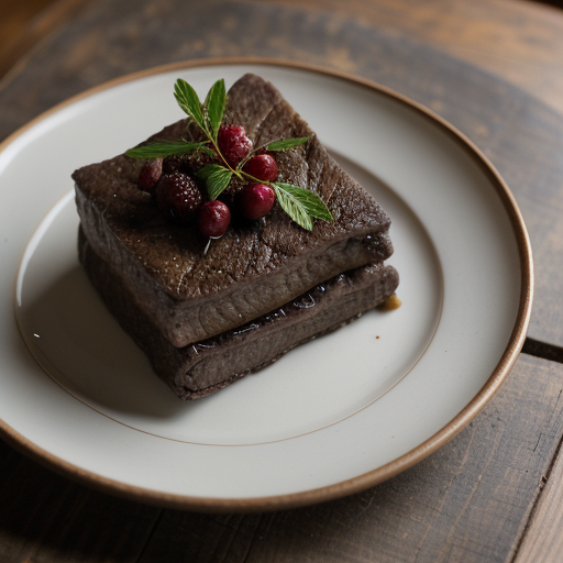 Venison With Frumenty(british recipe image