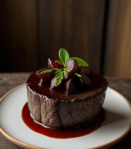 Venison With Plum Sauce recipe image