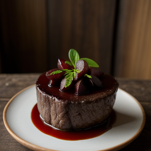 Venison With Plum Sauce recipe image