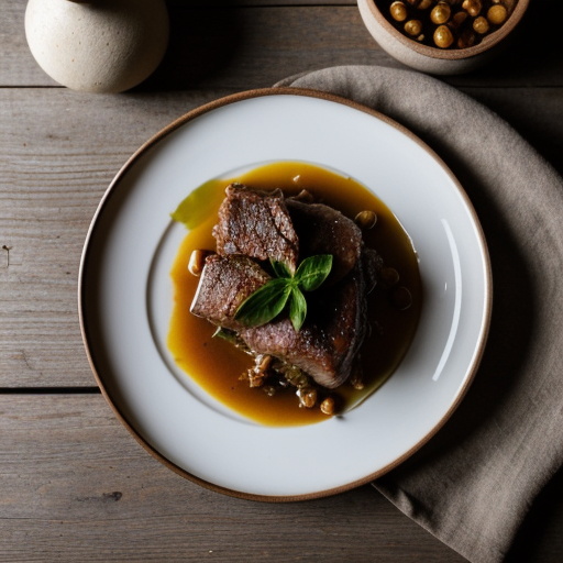 Veprove S Krenem (Piquant Pork With Horseradi recipe image
