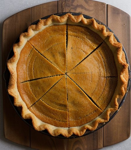 Vera's Squash Pie (1945 recipe image