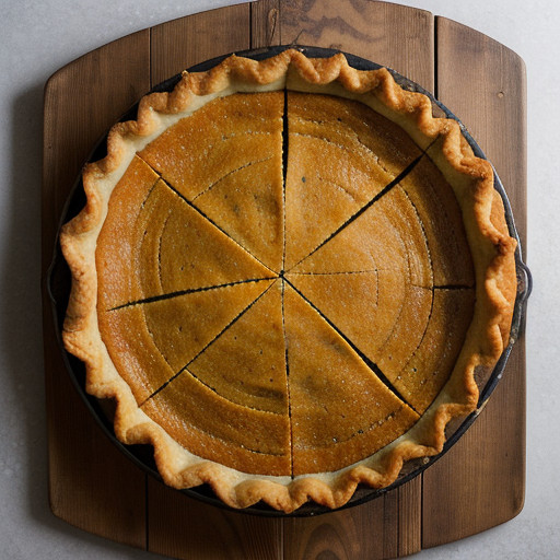 Vera's Squash Pie (1945 recipe image