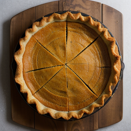 Vera's Squash Pie (1945 recipe image