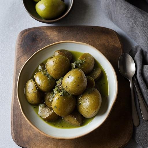 Verde" Papas Con Chile Verde (Green Chile Potatoes recipe image