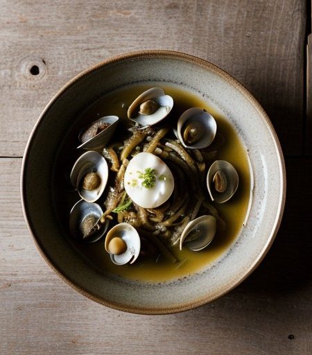 Vermicelli With Clam Sauce recipe image