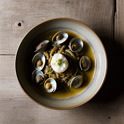 Vermicelli With Clam Sauce recipe image