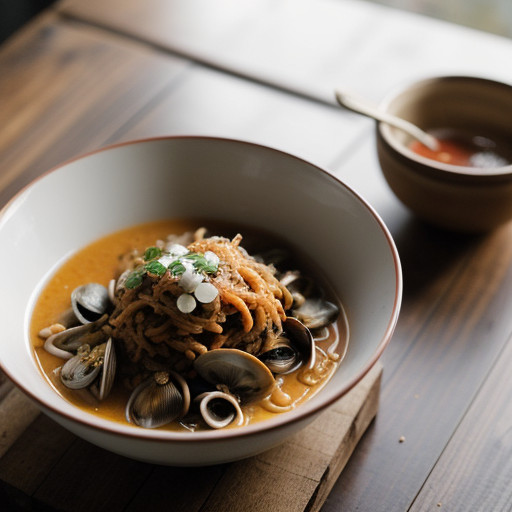 Vermicelli With Red Clam Sauce recipe image