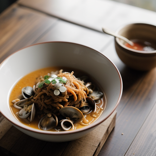 Vermicelli With Red Clam Sauce recipe image