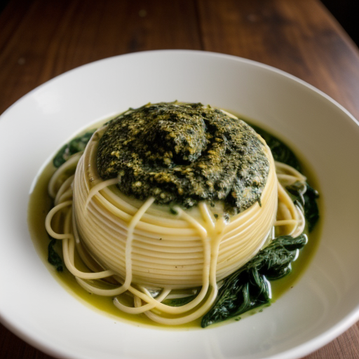 Vermicelli With Sauce Verde recipe image
