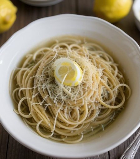 Vermicelli in Lemon Sauce recipe image