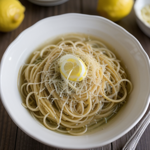 Vermicelli in Lemon Sauce recipe image
