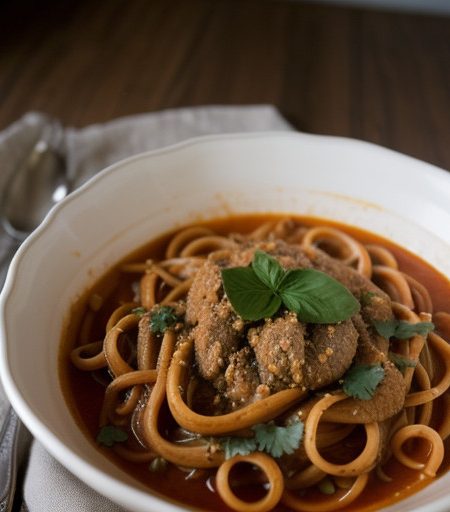Vermicelli in Vodka Sauce recipe image
