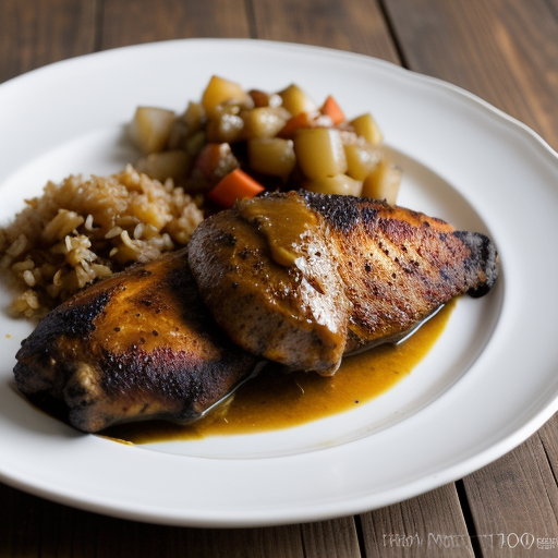 Vernon's Jerk Style Jamaican Chicken recipe image