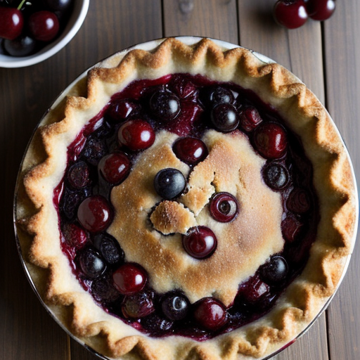 Very Berry Cherry Cobbler recipe image