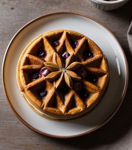 Very Berry Waffles recipe image