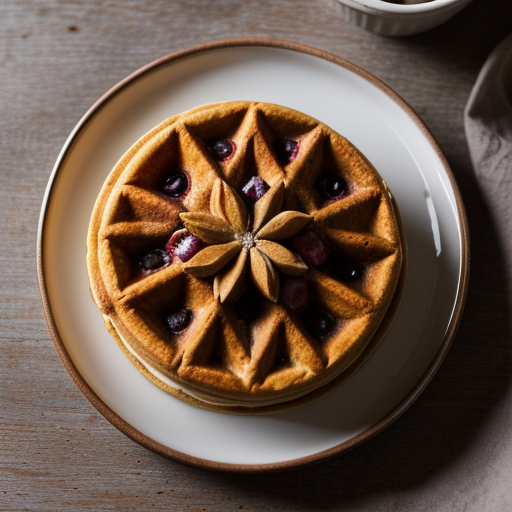 Very Berry Waffles recipe image