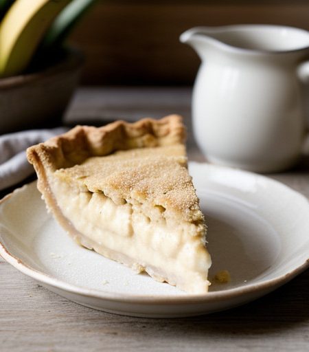 Very Easy Banana Pie recipe image