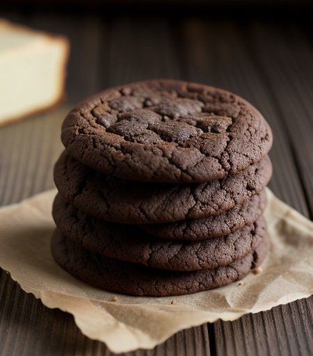 Very Rich, Very Thin Chocolate Lace Cookies recipe image