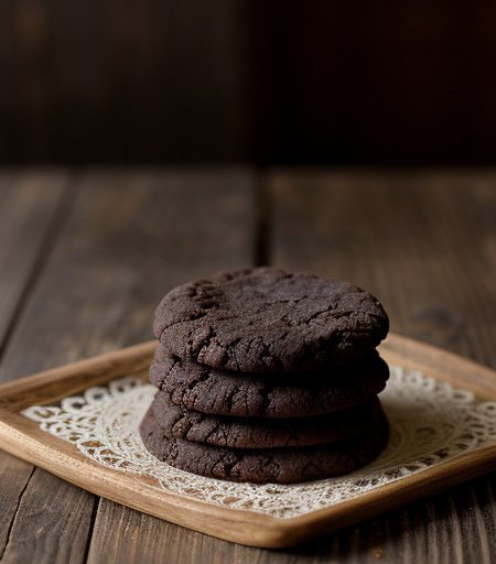 Very Rich~ Very Thin Chocolate Lace Cookies*j recipe image