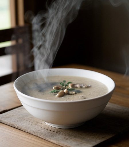 Very Simple Mushroom Soup recipe image