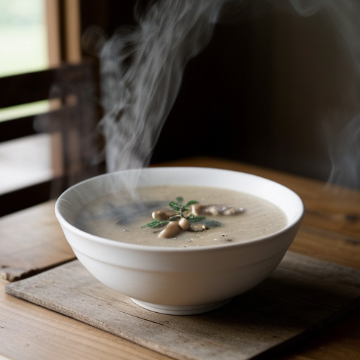 Very Simple Mushroom Soup recipe image