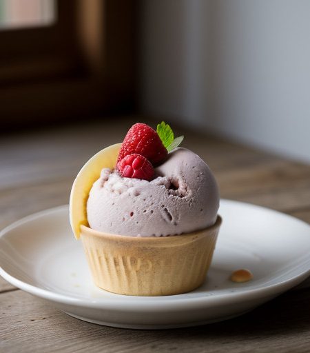 Vicki's Fresh Fruit Ice Cream recipe image