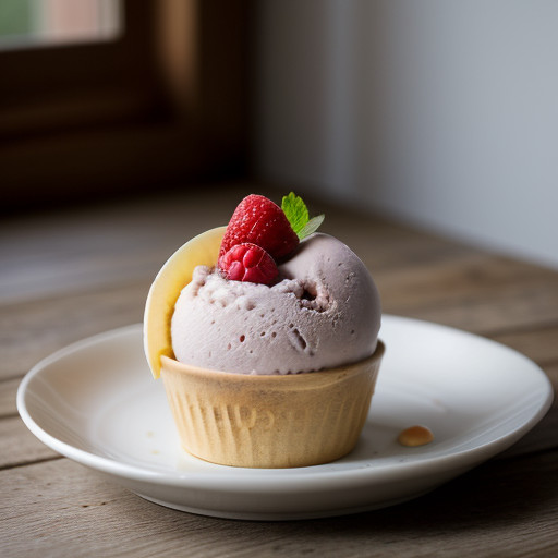 Vicki's Fresh Fruit Ice Cream recipe image