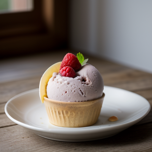 Vicki's Fresh Fruit Ice Cream recipe image