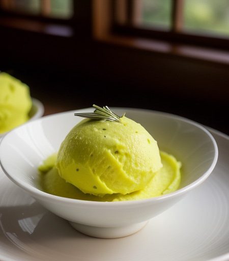 Vidalia Onion Rosemary Sorbet recipe image