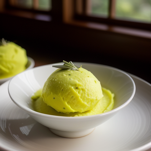 Vidalia Onion Rosemary Sorbet recipe image