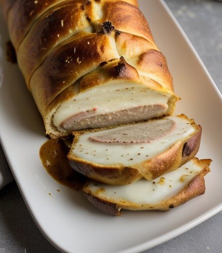 Vidalia Onion Stromboli recipe image