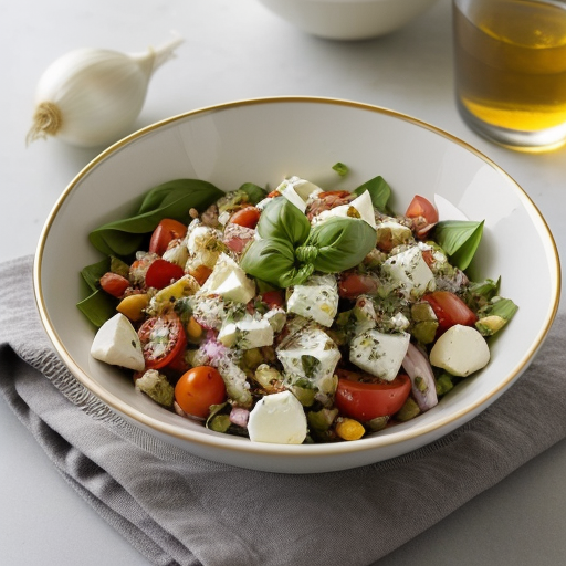 Vidalia Onion, Tomato, and Basil Salad recipe image