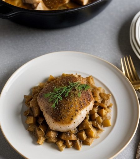 Vidalia Sweet Onion Chicken Breast Casserole recipe image