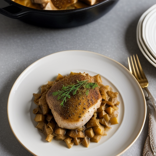 Vidalia Sweet Onion Chicken Breast Casserole recipe image