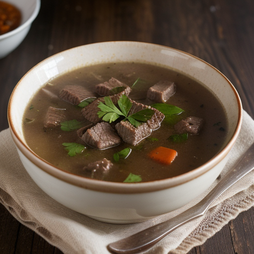 Viennese Beef Soup recipe image