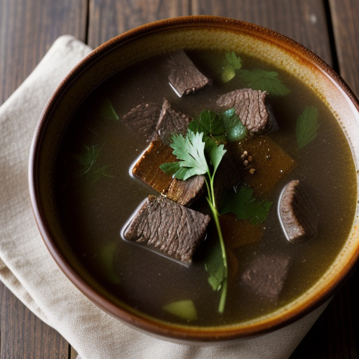 Viennese Beef Soup recipe image