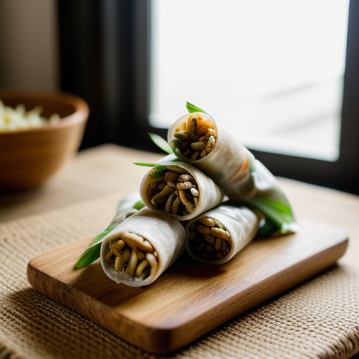 Vietnamese Crab Spring Rolls recipe image