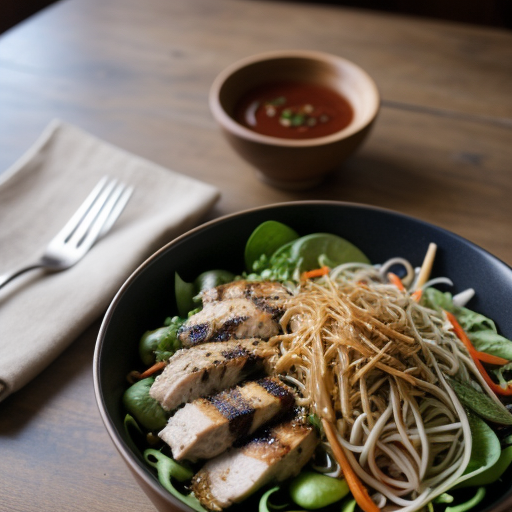 Vietnamese Grilled Chicken Salad - Martha Ste recipe image