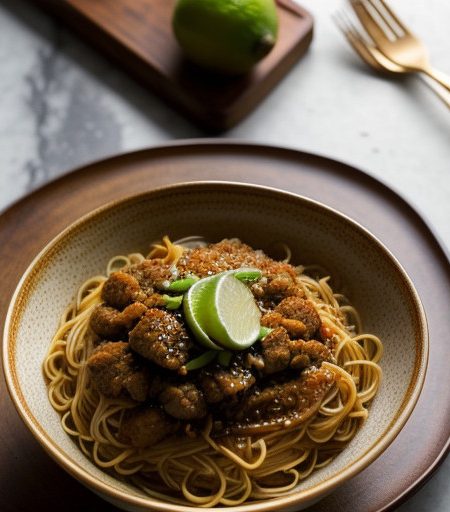 Vietnamese Pork "Spaghetti Sauce" Over Rice recipe image