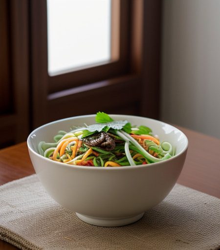 Vietnamese Spring Noodle Salad recipe image