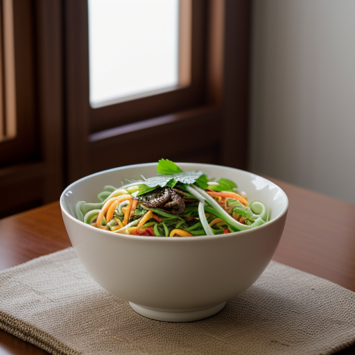 Vietnamese Spring Noodle Salad recipe image