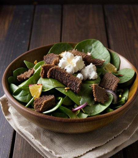 Vieux Carre Spinach Salad recipe image