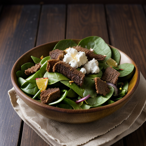 Vieux Carre Spinach Salad recipe image