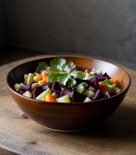 Vinaigrette (Russian Cooked Vegetable Salad recipe image