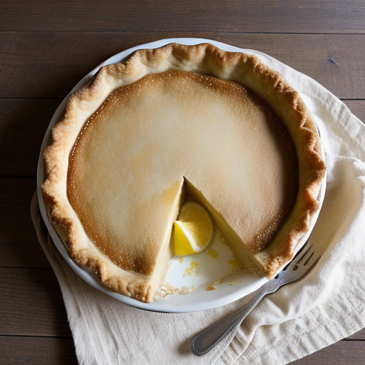 Vinegar Pie recipe image